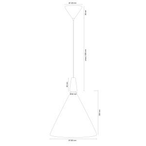 Pendul 1 bec L KEGEL A8631 - Img 4