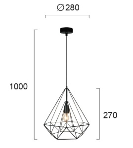 Pendul E27 Unica 4114801 - Img 3