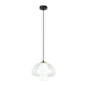 Pendul Feder Negru 1 x E27 - Img 1