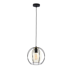 Pendul Negru 1xE27 JAULA 6251TK - Img 1