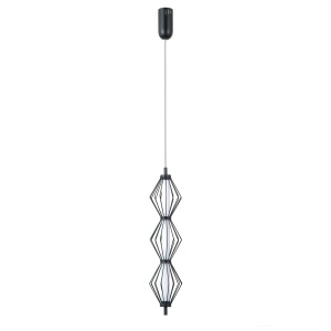 Pendul Sevil Negru chrom 3 x LED - Img 2