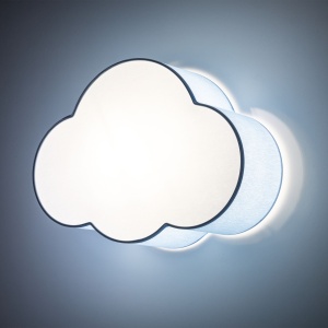 Plafoniera Alb 2xE27 CLOUD 6074TK - Img 4