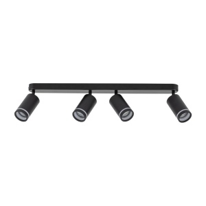 Plafoniera/ Aplica perete Negru 4xGU10 JET 6916TK - Img 1
