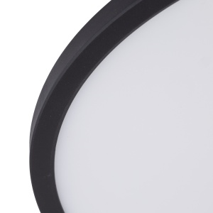 Plafoniera/ Aplica perete Negru Alb 1xLED 36W AQUA 6903TK - Img 3