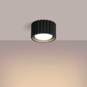 Plafonieră Aura 1 Negru Gx53 - Img 3