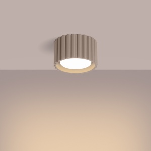 Plafonieră Aura 1 Taupe Gx53 - Img 3