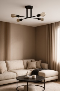 Plafoniera K-4382 - SITYA Negru - Img 2