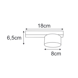 Plafoniera K-5530 - CRUZ - Img 3