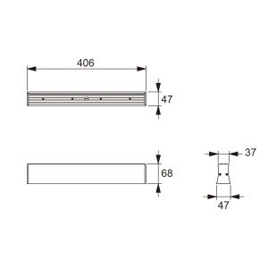Plafoniera LED 14W 3000K 110º HANuK 7953 - Img 2