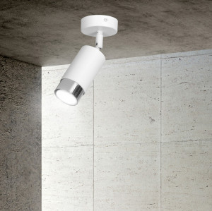 Plafoniera alba, Plafoniera alba metal, Plafoniera din metal, Plafoniera hol, Plafoniera dormitor, Plafoniera bucatarie, Aplica tavan, Aplica tavan alba, Aplica tavan metal