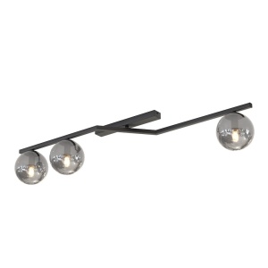 Plafoniera NATON 3 Negru Grafit