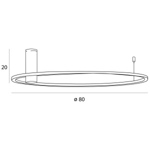 Plafoniera QUEEN C0240 LED Auriu - Img 3