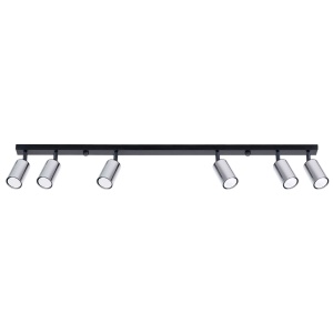 Plafonieră WINX 6L Negru Chrome - Img 1