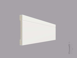 Plinta poliuretan de interior PL04 dimensiuni 120x16x2000mm - Img 1