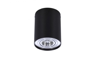 Spot aplicat BROSS 1 Negru/Aluminiu - Img 1