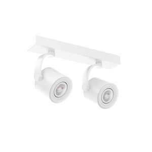 Spot aplicat BROSS 2 ARM Alb - Img 1
