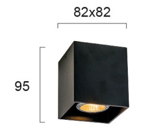 Spot aplicat GU10 Dice 4144101 - Img 2