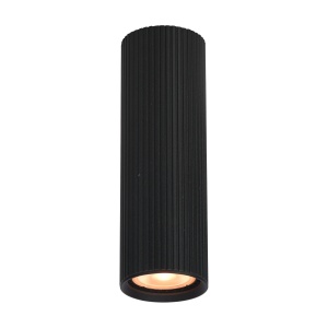 Spot aplicat Rilok Negru 1xGU10