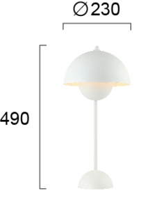 Veioza E27 Tulip 4283300 - Img 2