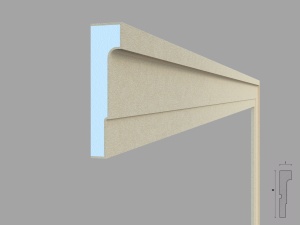 Ancadrament fereastra exterior FP112 dimensiuni 140x35x2000mm - Img 3