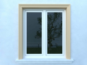 Ancadrament fereastra exterior FP115 dimensiuni 120x50x2000mm - Img 2