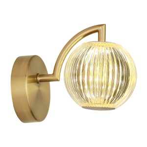 Aplica perete Brillant Auriu LED CCT - Img 3