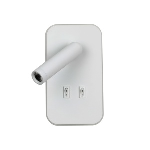 Aplica perete Doria Alb 2 x LED