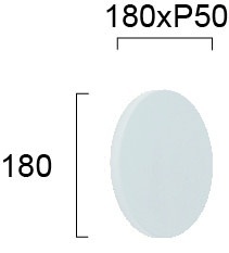 Aplica perete exterior LED 3000K Jazz 4211100 - Img 2