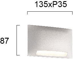 Aplica perete exterior LED 3000K Mode 4243200 - Img 2