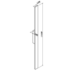 Aplica perete exterior LED IP54 LOTUS 7990 - Img 2