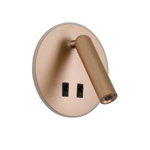 Aplica perete Furla Auriu 2 x LED - Img 2