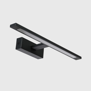 Aplica perete Isla Negru 41cm IP44 LED CCT - Img 3