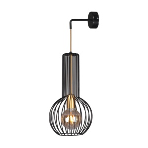 Aplica perete K-4523 - ARVI Negru