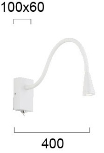 Aplica perete LED 3000K Koko 4157501 - Img 2