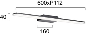 Aplica perete LED 3000K Ram 4289700 - Img 3