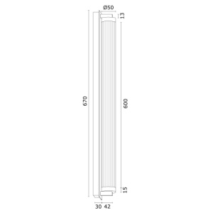 Aplica perete LED HAMPTON A8622 - Img 4