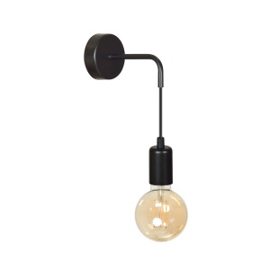 Aplica perete MULTIPO K1 Negru - Img 1
