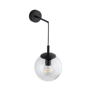 Aplica perete Negru 1xE27 ESME 5387TK - Img 3