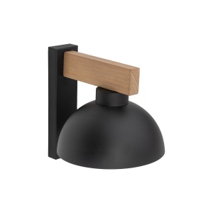 Aplica perete Negru Bej 1xE27 OSLO 4961TK - Img 4
