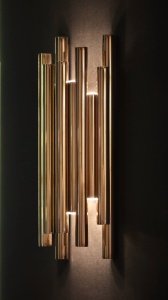 Aplica perete ORGANIC W0187D LED Auriu - Img 3