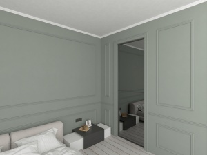 Bagheta de colt / Cornisa de interior BC06 dimensiuni 40x40x2000mm - Img 3