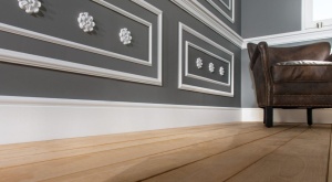 Brau decorativ din poliuretan M4 - 9.1x3x240 cm - Img 3