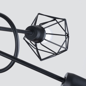 Candelabru ARTEMIS 5S Negru - Img 4