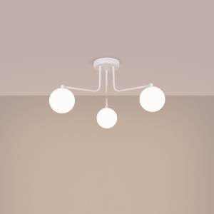 Candelabru ASTRAL 3 Alb - Img 3