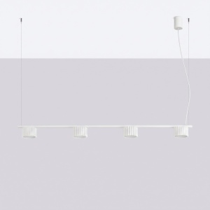 Candelabru AURA 4 alb Gx53 - Img 2