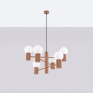 Candelabru HALO 6 mocha - Img 2
