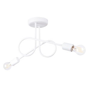 Candelabru LOOP 2 Alb