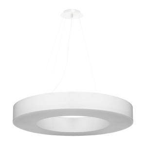Candelabru SATURNO SLIM 70 alb - Img 1