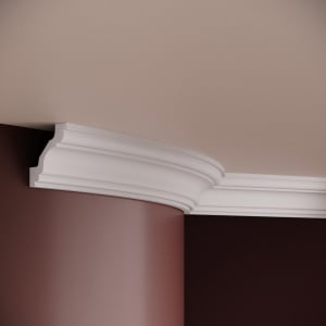Cornisa poliuretan flexibil, Manavi, P819F - 6.8x6.4x200 cm