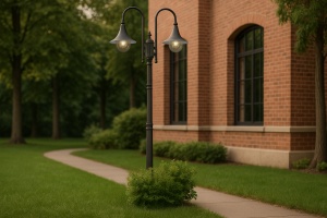 Lampa de gradina K-8132 Negru - BOSTON - Img 2